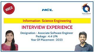 HCL Interview Experience | Designation: Associate Software Engineer