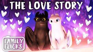 Toothless And Light Fury's Love Story | How To Train Your Dragon 3 (2019) | Family Flicks