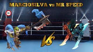  MaRcIoSiLvA VS Mr. Speed  || EPIC HEROES WAR || RUSMAN #epicheroeswar #divmob