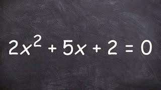 Quadratic Equations | Solve by factoring | Free Math Videos