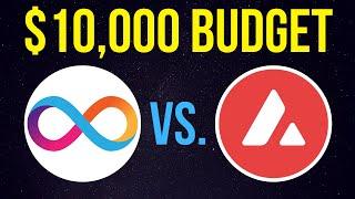 $10,000 Budget: ICP vs. AVAX | Internet Computer or Avalanche? Who Wins?