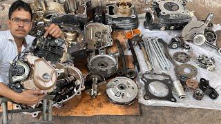 Bajaj N250 Bs6 full engine fitting/n250 bs6 engine assembly