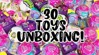 Unboxing 30 NEW Blindbags! HUGE Unboxing Party