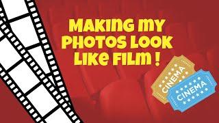 Transforming my photos to look like film | MineHome100