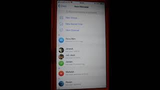 How to create new channel or group in Telegram iPhone or iOS app | Start channel or group