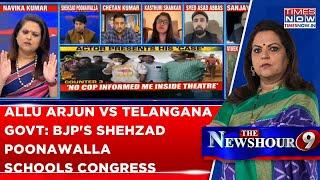 Allu Arjun Vs Telangana Govt: Shehzad Poonawalla Takes On Congress & Sanjay Jha | Watch War Of Words