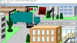 Traffic Signal Demo | Wonderware Intouch | Scada