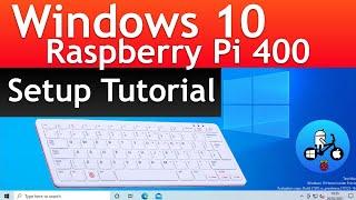 Windows 10 on Raspberry Pi 400. How to setup and Overclock WOR episode 27.