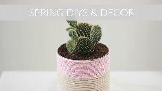 3 SIMPLE SPRING DIYS & DECOR IDEAS || Katie Bookser