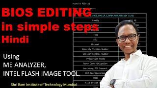 बायोस एडिटिंग हिंदी  BIOS EDITING CSME, PCHC,  REGION  BY SANDEEP  KHOT SHRI RAM INSTITUTE MUMBAI