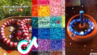 ️Clay Bead Bracelet TikTok Compilation ️ Making Bracelet Edits Shorts & Reels Small Business #225