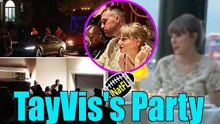 Taylor Swift & Travis Kelce throw Lavish Party to prepare for tomorrow's Chiefs game