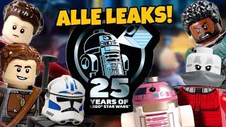 alle Jubiläumsfiguren GELEAKED! LEGO STAR WARS LEAK 25th Anniversary Minifigures feat. LEGO R2-KT