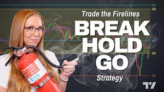 High Win Rate Trading Strategy: the Break, Hold, Go (BHG) with FireLines Levels for TradingView