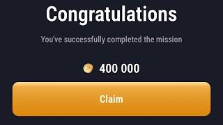  New Task on TapSwap - Claim 400,000 Coins For Task Mission || TapSwap New Update