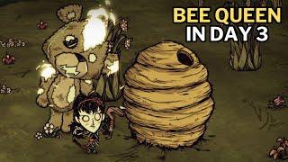 How to rush Bee Queen day 3 as New Willow (Unseeded, no cheese) - Don't Starve Together | BETA