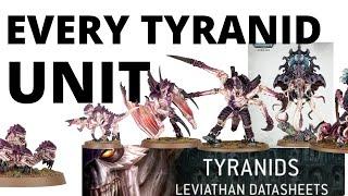 Every Tyranids Datasheet from the Leviathan Box Reviewed! Neurotyrant + Winged Prime Revealed