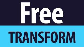 How to Free Transform in Adobe Photoshop CC -Naveen Kushen