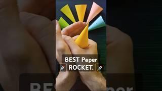  How to make Origami ROCKET? EASY Paper Toy Tutorial