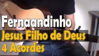 AULA DE VIOLÃO Fernandinho - Jesus Filho de Deus (Acordes)