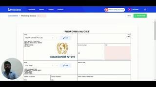 Hindi | How to create Proforma Invoice for Export