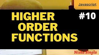 Higher Order Functions Interview Question| Modern Javascript 2021