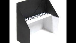 How To Make An Origami Piano