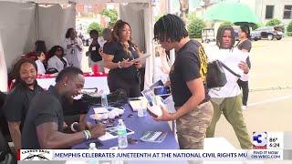 Former Titans celebrate Juneteenth at National Civil Rights Museum