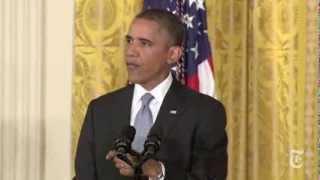 President Obama Discusses NSA Surveillance Programs