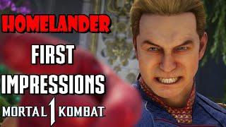 Homelander's Zoning will make people Rage! - Mortal Kombat 1