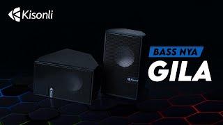 Speaker Komputer Terbaik BASS MANTAP ! - Review dan Unboxing Speaker Kisonli  S-555 TERMURAH