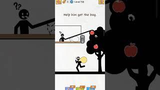 help him get the bag #stickman #games #stickmanthief #minecraft