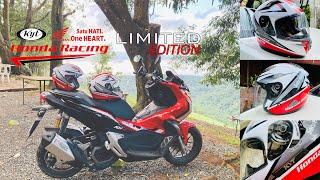 KYT K2 Rider Satu Hati Honda Racing Limited Edition from Indonesia | HONDA ADV 150