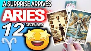 Aries ️A SURPRISE ARRIVES  horoscope for today DECEMBER 12 2024 ️ #aries tarot DECEMBER 12 2024