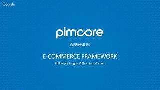 Pimcore 5 - E-Commerce Framework Intro