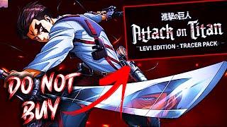 *NEW* Tracer Pack: Attack on Titan - Levi Edition Bundle (DO NOT BUY)