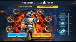 MELTING VAULT EVENT FREE FIRE| VAULT ROYALE EVENT NOT OPENING| FREE FIRE NEW EVENT| FF NEW EVENT