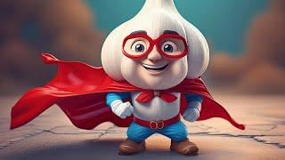 Super Mario?  Meet Garlic, THE New Superhero for the Garden!