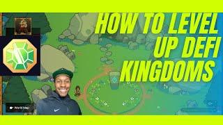 How to level up your heroes on Defi Kingdoms Guide :JEWEL UPDATE