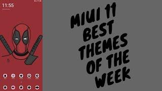 MIUI 11 Best Themes Of The Week