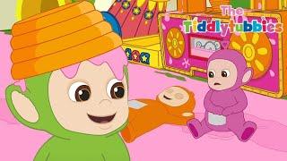 Teletubbies  NEW Tiddlytubbies Season 2!  Episode 3: Tubby Custard Train Mess!  Cartoon for Kids