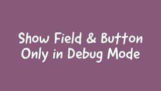 52. How To Show Field Or Button Only In Developer Mode In Odoo || Odoo 15 Development Tutorials