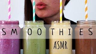 ASMR Smoothies: Sipping, Slurping, Gulping, Lip Smacking (No Talking)