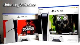 "PS5 Modern Warfare® II vs. Slim Modern Warfare® III Bundle - Unboxing & Gameplay Showdown!"