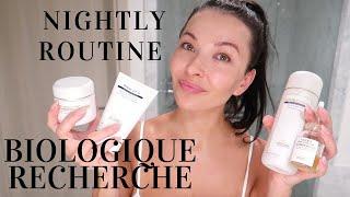 Nightly routine with Biologique Recherche!!!