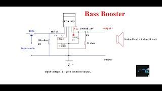 TDA2003 IC amplifier  ।। powerful sound and bass Audio amplifier using TDA2003 IC