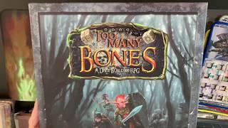 Too Many Bones Board Game Unboxing - What's in the Box?