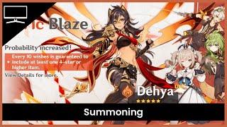 Dehya Banner | Summoning | Genshin Impact