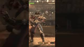 Spamming  On Shao Kahn With Liu Kang  Mortal Kombat 9 #shorts