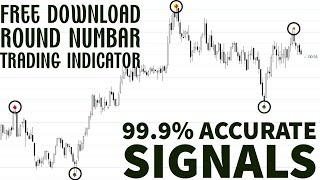 99.9% Accurate Signals | Round Number Trading MT4 Indicator | Free Download 